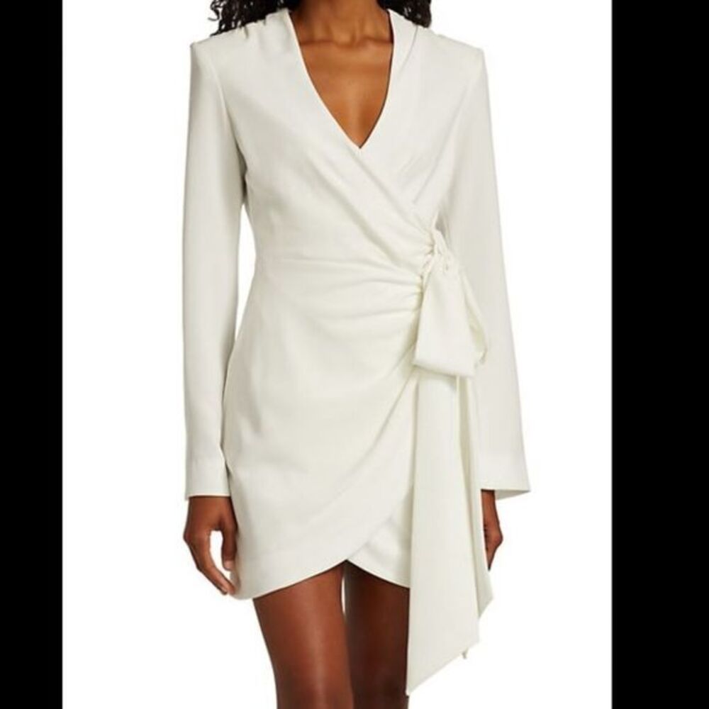 Cinq à Sept Sierra Wrap Minidress US 6 $395